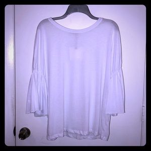 Zara Trafaluc Oversized Bell Sleeve Tee